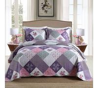 HoneiLife Quilt Set Twin Size - 2 pezzi trapunte in microfibra reversibili B