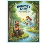 Honesty Wins: A Read & Color Book with Two Moral Stories for Kids