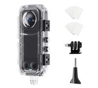 HoneTeek Insta 360 x4 Custodia subacquea invisibile, custodia impermeabile 50 m per fotocamera insta360 x4 impermeabile subacquea con staffa, accessori Insta 360 x4