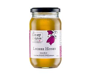 Honey and Spice Lychee Honey Unprocessed Unfiltered Unpasteurized Monofloral No Added Sugar or Jaggery Honey Pure Lychee Honey 500 Gm