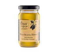 Honey and Spice Wild Acacia Honey from the Valleys of Himalayas with No Added Sugar & Preservatives 250 Gm