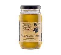 Honey and Spice Wild Acacia Honey from the Valleys of Himalayas with No Added Sugar & Preservatives 500 Gm
