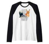 Honey Badger Caracal Spicy Animal Keeper Meme Maglia con Maniche Raglan