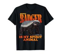 Honey Badger è il mio animale spirituale Maglietta