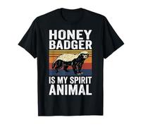 Honey Badger Is My Spirit Animal Maglietta