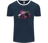 Honey Badger Uomo Ringer T-Shirt FotL