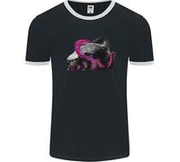 Honey Badger Uomo Ringer T-Shirt FotL