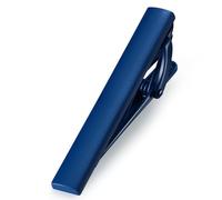 HONEY BEAR 1.97"/2.12“/2.36" Fermacravatte Uomo per cravatta di dimensioni normali, Ferma Cravatta per Regalo di Nozze affari, 5/5.4/6cm (Blu 5cm)