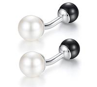 HONEY BEAR gemelli da polso uomo/Donna - Imitazione di Perla per camicia/vestito per matrimonio Commercio Regalo