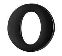 HONEY BEAR Uomo/Donna Lettera Spilla Pin Costume Spilla di Uomini Pin Camicetta Collare Pulsante Masch,Acciaio Inossidabile,Nero (O 0.94 inches)