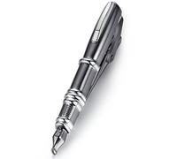 Honey Bear Uomo Fermacravatta - Penna Dimensione normale acciaio inossidabile, 4,9 cm, nero, 4,9 cm, 4,9 cm, acciaio inossidabile, senza pietra, 4.9cm, 4,9 cm, acciaio inossidabile, senza pietra