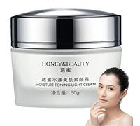 Honey&beauty crema sbiancante - Crema idratante per il viso bianco | 50 g di crema idratante per il viso aiuta la pelle della donna più tonica, liscia e curata