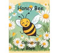 honey bee colouring book: fun coloring for kids with animals for ages 4-8
