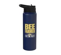 Honey Bee Keeper Apicoltore Rurale Stainless Steel Insulated Water Bottle