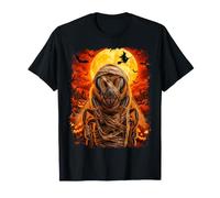Honey Bee Mummy in Creepy Pumpkin Patch sulla Notte di Halloween Maglietta