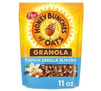 Honey Bunches of Oats Granola alla vaniglia e mandorla francese con cereali integrali, 325 ml (confezione da 5)