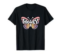 Honey Butterfly - Personalizzato Carino Nome Word Art Maglietta