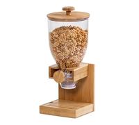 Honey-Can-Do Dispenser per cereali in bambù KCH-09867 Naturale