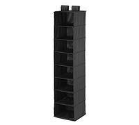 Honey-Can-Do SFT-01246 Organizzatore Verticale da Appendere per Armadio a 8 Ripiani, Altro, Nero, 31.75x3.81x31.75 cm