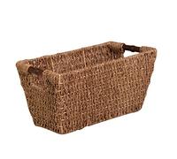 Honey-Can-Do STO-02965 - Cestino per erba marina con manici, colore: Naturale, 45,5 x 22,5 x 20,5 cm