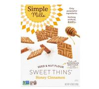 Honey Cinnamon Sweet Thins 120 G (Confezione Da 6) Di Simple Mills