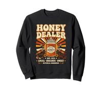Honey Dealer Barattolo per Miele Vintage Apicoltore Felpa