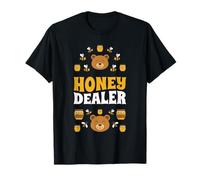 Honey Dealer Citazione - Retro Bear Bees Graphic - Honey Bear Maglietta