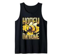 Honey I'm Home Apicoltura Divertente Apicoltore Canotta