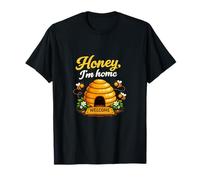 Honey Im Home - Tappetino di Benvenuto a Forma di Alveare Maglietta