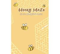 Honey Maze: 50 maze puzzles, All ages: Kids, Teens Adults, Brain Training, Brain Activity,
