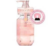& Honey Melty Moist Repair Shampoo di riparazione per capelli danneggiati 1.0, trattamento delle doppie punte, ideale per capelli ricci 440 ml