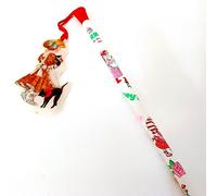 HONEY PENCIL 80s Kirin Japan matita lunga + charm puffy bimba con gatto Foumier