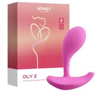 HoneyPlayBox Oly 2 Pressure Sensing App-Enabled Wearable Clit & G Spot Vibrator Pink