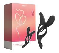 Honey Play Box Pleasure Pivot - anello pene e testicoli vibrante smart