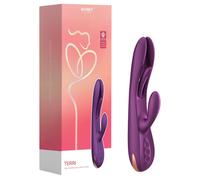 HoneyPlayBox HoneyPlayBox - Terri Vibratore Rabbit Controllato da App con Tocco del "Kinky Finger" Viola