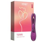HoneyPlayBox HoneyPlayBox - Terri Vibratore Rabbit Controllato da App con Tocco del "Kinky Finger" Viola