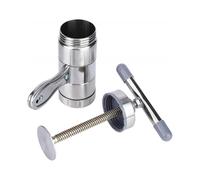 Honey Presser, Handheld Portable Honey Extractor Stainless Steel Honey Presser for Juice, Cider, Wine, Olive Oil(1pc, silver)