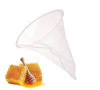Honey Strainer - Fine Mesh Filter Reusable Conical Extraction Tool | Washable Stainless Design Precision Liquid Filtering for Honey, Juice, Wine, Jam, Preparation, Home or Brewing