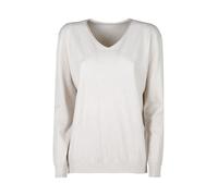 Honey Winter Pullover donna in maglia con scollo V