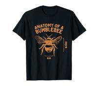 HoneyBee Bee Lover - Simpatica anatomia di un Bumblebee Meme divertente Maglietta
