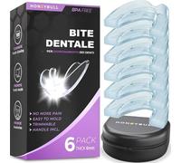 HONEYBULL Bite Bruxismo per Digrignamento dei Denti per Bruxismo (Alto, 6.0, unità)