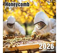 Honeycomb 2026 Calendar: geometric beauty from nature’s bees