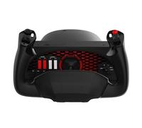 Honeycomb Aeronautical Alpha Flight Controls Yoke & Switch Panel in aviation quality for flight simulators , Universal control system for simmers, student pilots and pilots , Flight simulator for PC