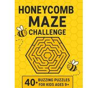 Honeycomb Maze Challenge - Maze Book for Kids