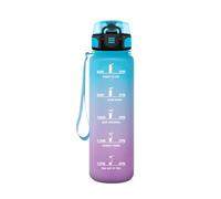 HoneyHolly Borraccia 500ml, Prova di Perdite, Borraccia Bambini, Sportiva Tempo, Borraccia Motivazionale, con Filtro, Bottiglia Acqua, Borraccia per Scuola, Campeggio, Yoga, Ufficio