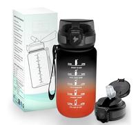 HoneyHolly Borraccia 500Ml, Reutilizables, Borraccia con Cannuccia, Senza BPA & A Prova di Perdita, Bottiglia Scuola Elementare, Borracce Motivazionale per Scuola, Running, Palestra, Ufficio