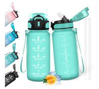 HoneyHolly Borraccia 500Ml, Senza BPA & A Prova di Perdita, Borracce con Cannuccia, Reutilizables, Borraccia Scuola Elementare, Water Bottle per Scuola, Palestra, Ufficio, Running