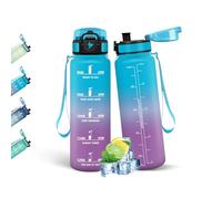 HoneyHolly Borraccia Bambini, 500ML, A prova di perdite Borracce, Riutilizzabile Borraccia Motivazionale, Semplice e Portatile, Bottiglia Acqua per Corsa, Bicicletta, Lavoro, Scuola