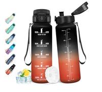 HoneyHolly Borraccia Bambini 500ML, A prova di perdite, Bottiglia Acqua, Riutilizzabile Borraccia Motivazionale, Semplice e Portatile, Borracce per Corsa, Bicicletta, Lavoro, Scuola