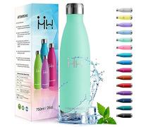 HoneyHolly Borraccia Termica, 18/8 Acciaio Inox Bottiglia Termica - 750ML - Senza BPA Borraccia Palestra, Isolato Sottovuoto, Antigoccia, Bottiglia Acqua Termos per Scuola, Sport, Ufficio